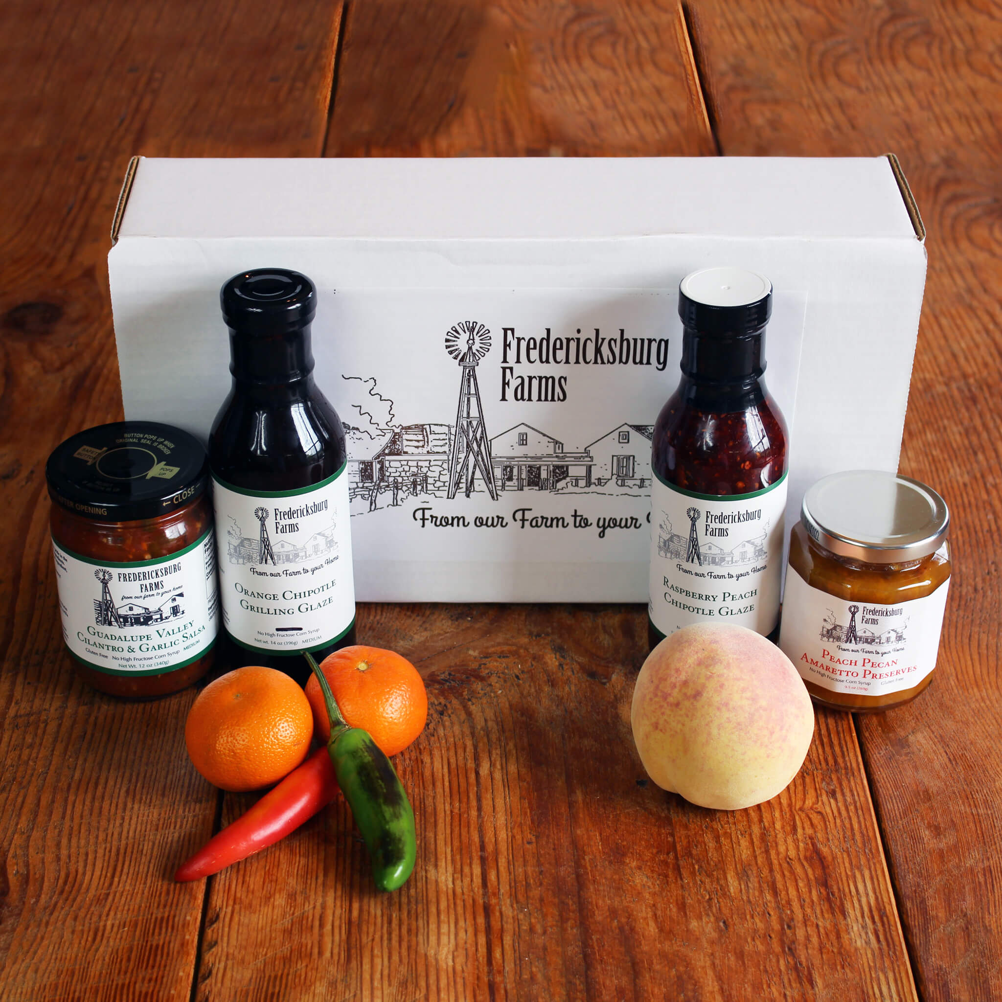 Favorite Foursome Gift Box - Fredericksburg Farms