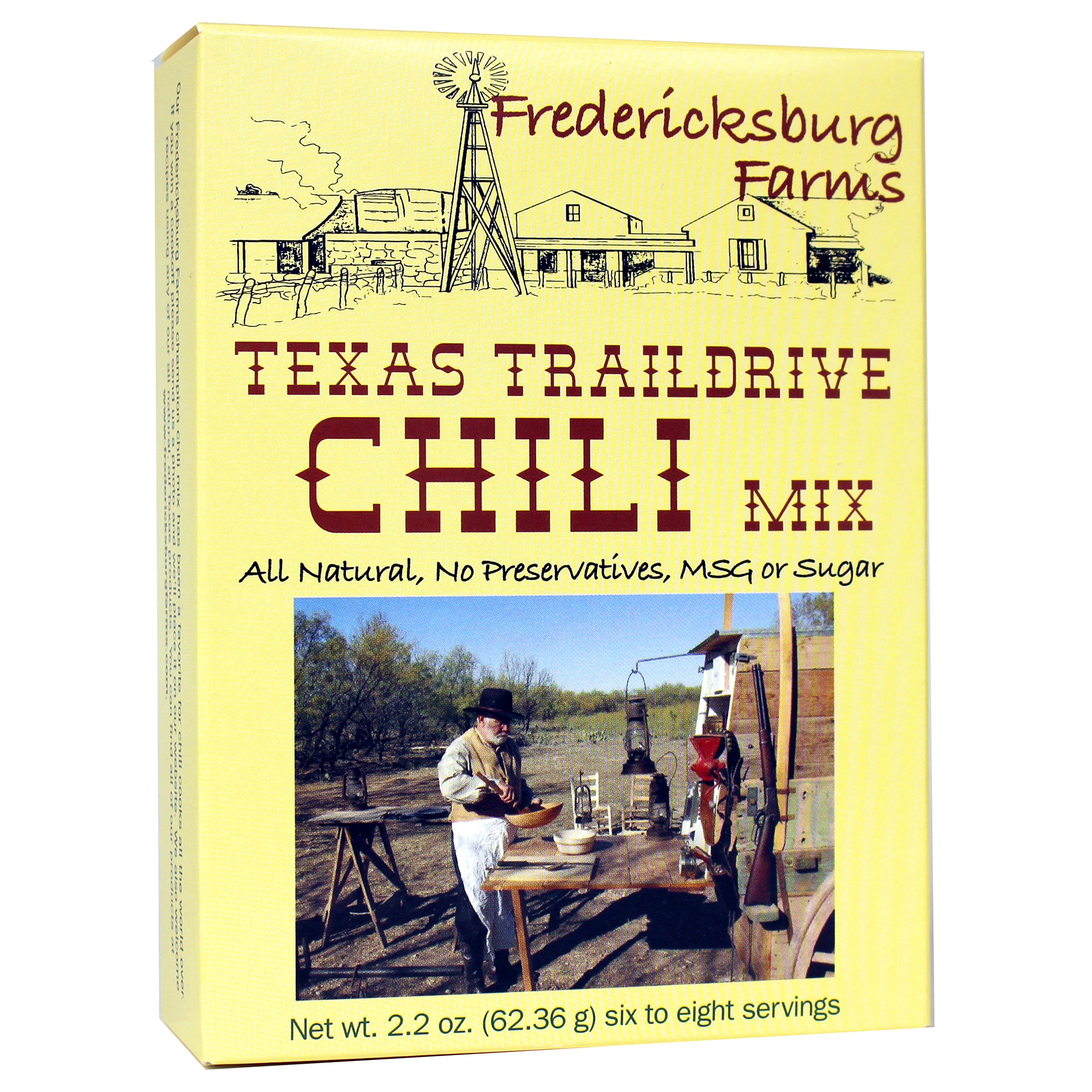 Texas Trail Drive Chili Mix - Fredericksburg Farms
