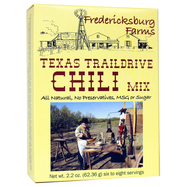 Texas Trail Drive Chili Mix - Fredericksburg Farms