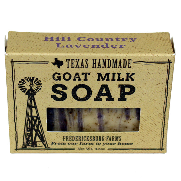 Hill Country Lavender Goat Milk Soap - Fredericksburg Farms