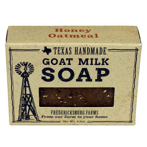 Honey Oatmeal Goat Milk Soap - Fredericksburg Farms