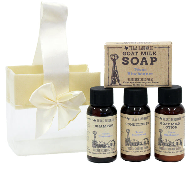 Texas Bluebonnet Travel Size Gift Set - Fredericksburg Farms