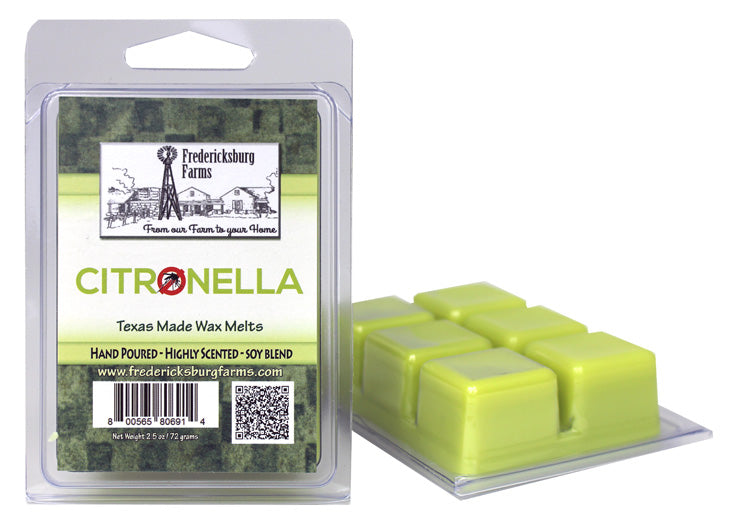 Citronella Wax Melt - Seasonal - Fredericksburg Farms