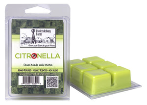 Citronella Wax Melt - Seasonal - Fredericksburg Farms