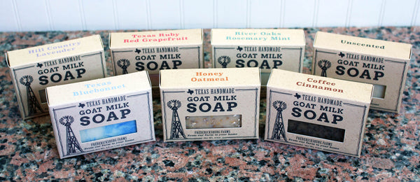 Goat Milk Bar Soap Sampler - Fredericksburg Farms