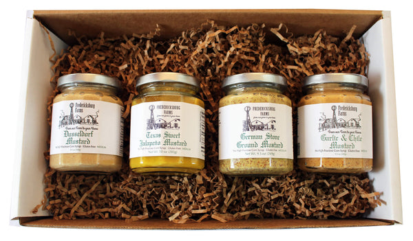 Texas Mustard Lover's Gift Box - Best Sellers - Fredericksburg Farms
