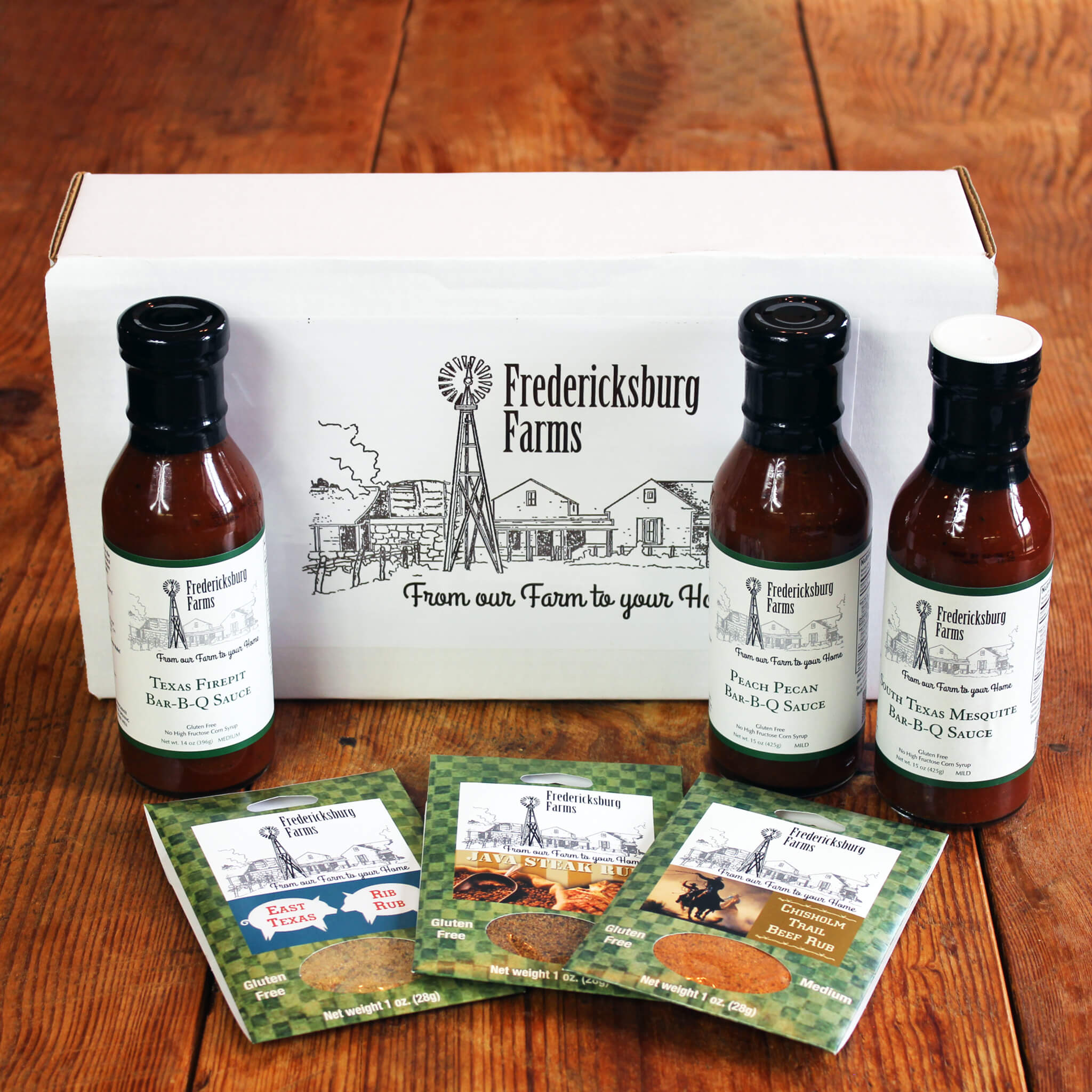 BBQ Gift Box - Fredericksburg Farms