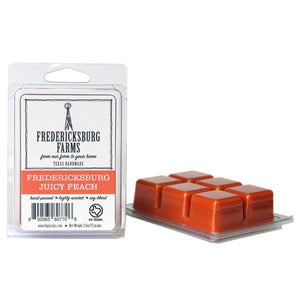 Fredericksburg Juicy Peach Wax Melt - Fredericksburg Farms