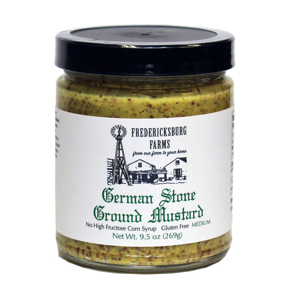 German Stone Ground Mustard - Fredericksburg Farms