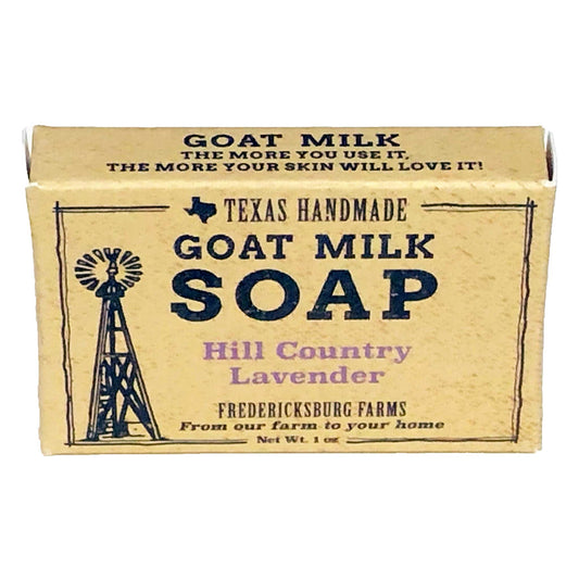 Hill Country Lavender Travel Size Bar Soap - Fredericksburg Farms