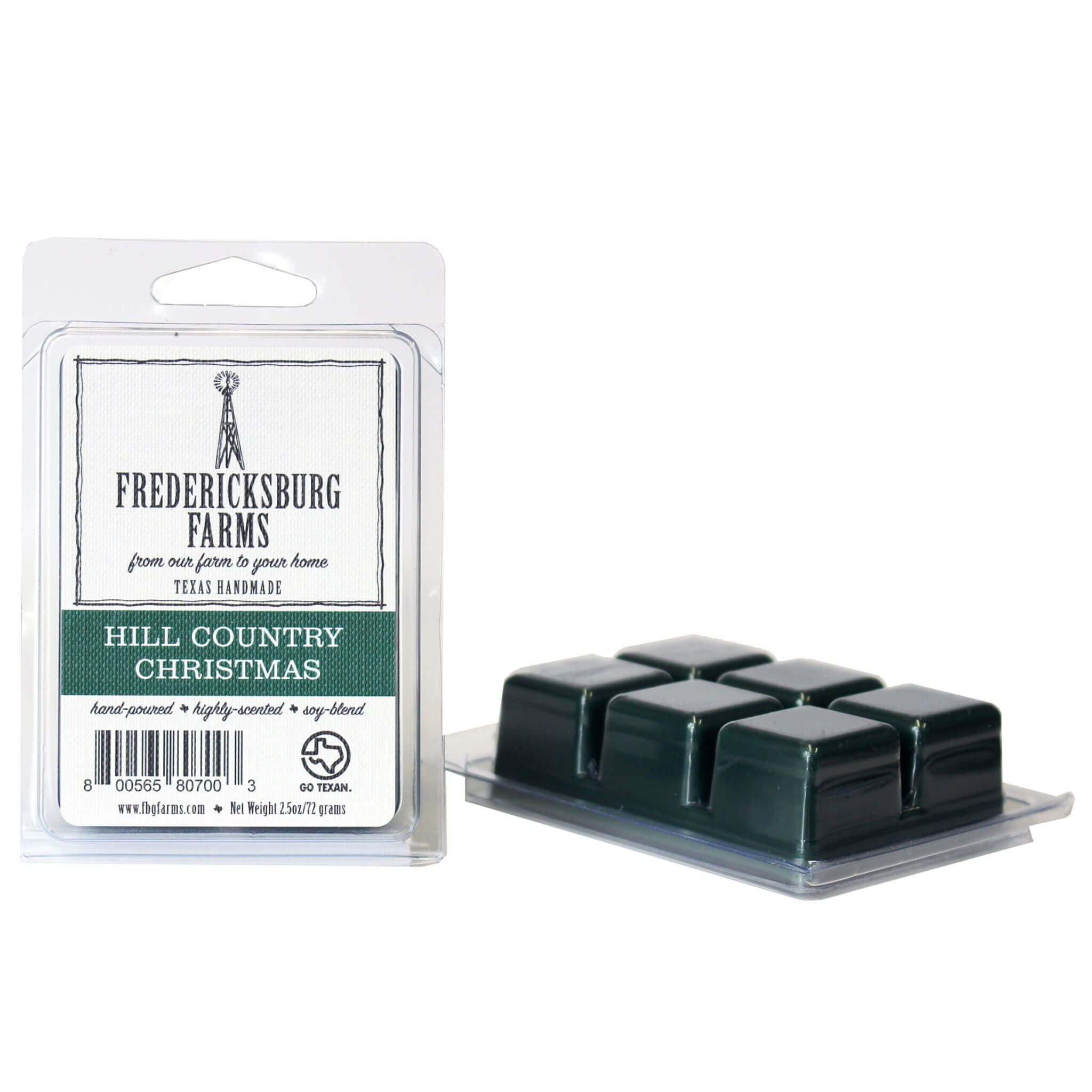 Hill Country Christmas Wax Melt - Seasonal - Fredericksburg Farms