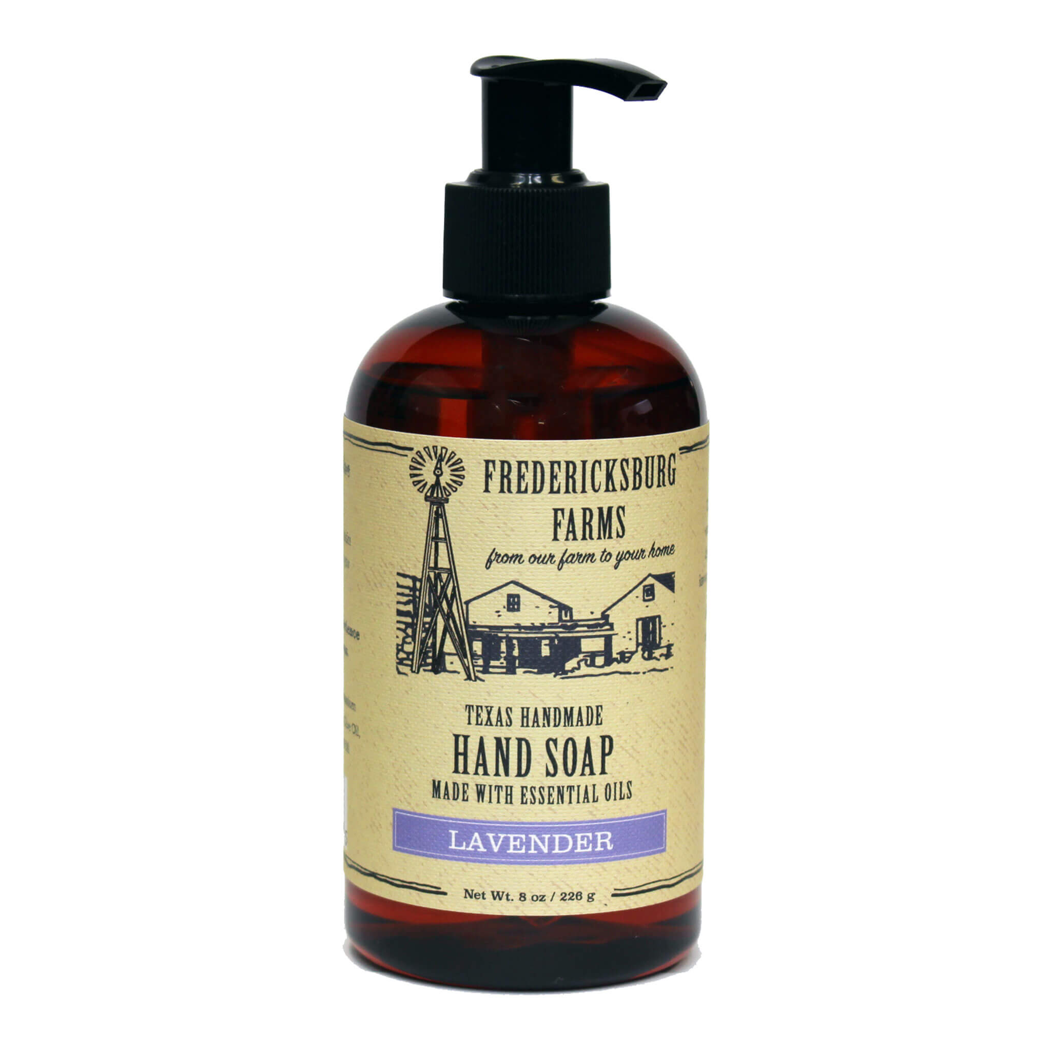 Lavender Handmade Hand Soap - Fredericksburg Farms