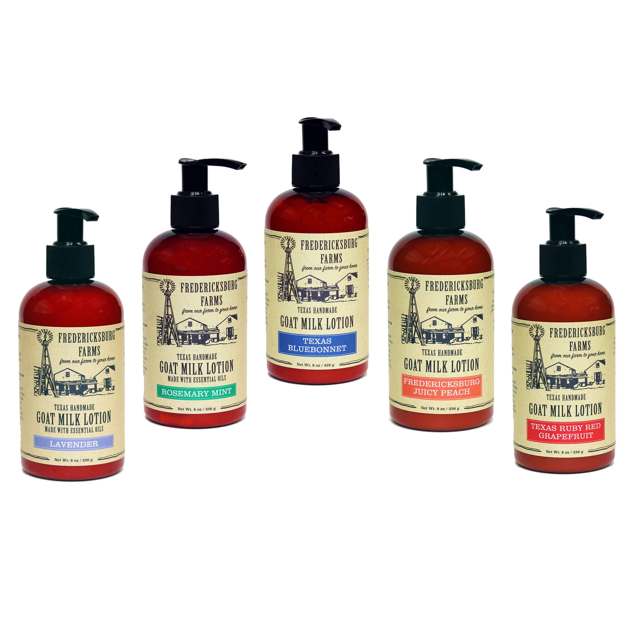 Goat Milk Lotion Sampler - Fredericksburg Farms