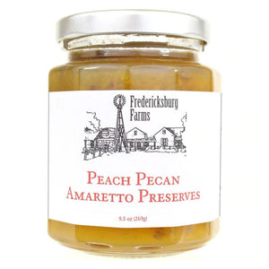 Peach Pecan Amaretto Preserves - Fredericksburg Farms