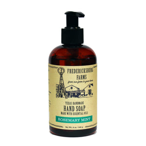 Rosemary Mint Handmade Hand Soap - Fredericksburg Farms