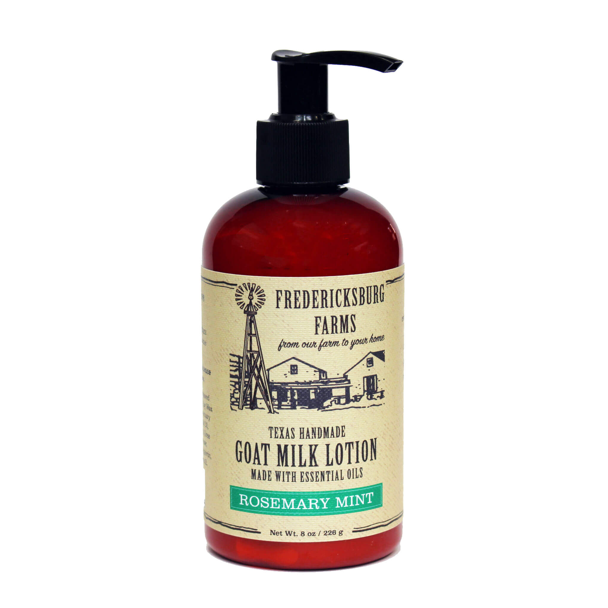 Rosemary Mint Goat Milk Lotion - Fredericksburg Farms