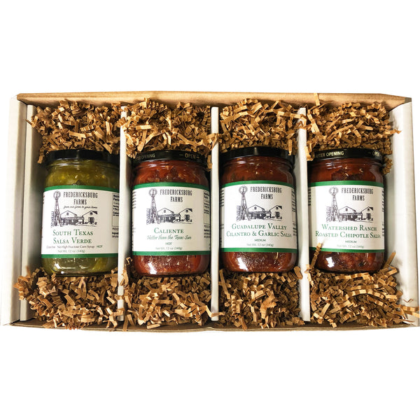 Salsa Gift Box - Medium to Hot - Fredericksburg Farms