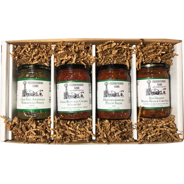 Salsa Gift Box - Mild to Medium - Fredericksburg Farms