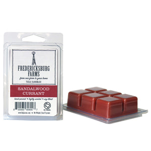 Sandalwood Currant Wax Melt - Fredericksburg Farms