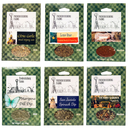 6-pack Dip Sampler - Fredericksburg Farms