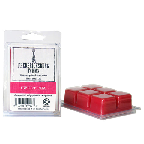 Sweet Pea Wax Melt - Fredericksburg Farms