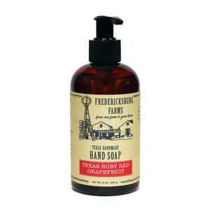 Texas Ruby Red Grapefruit Handmade Hand Soap - Fredericksburg Farms