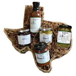 Texas Tastebuds Basket - Fredericksburg Farms