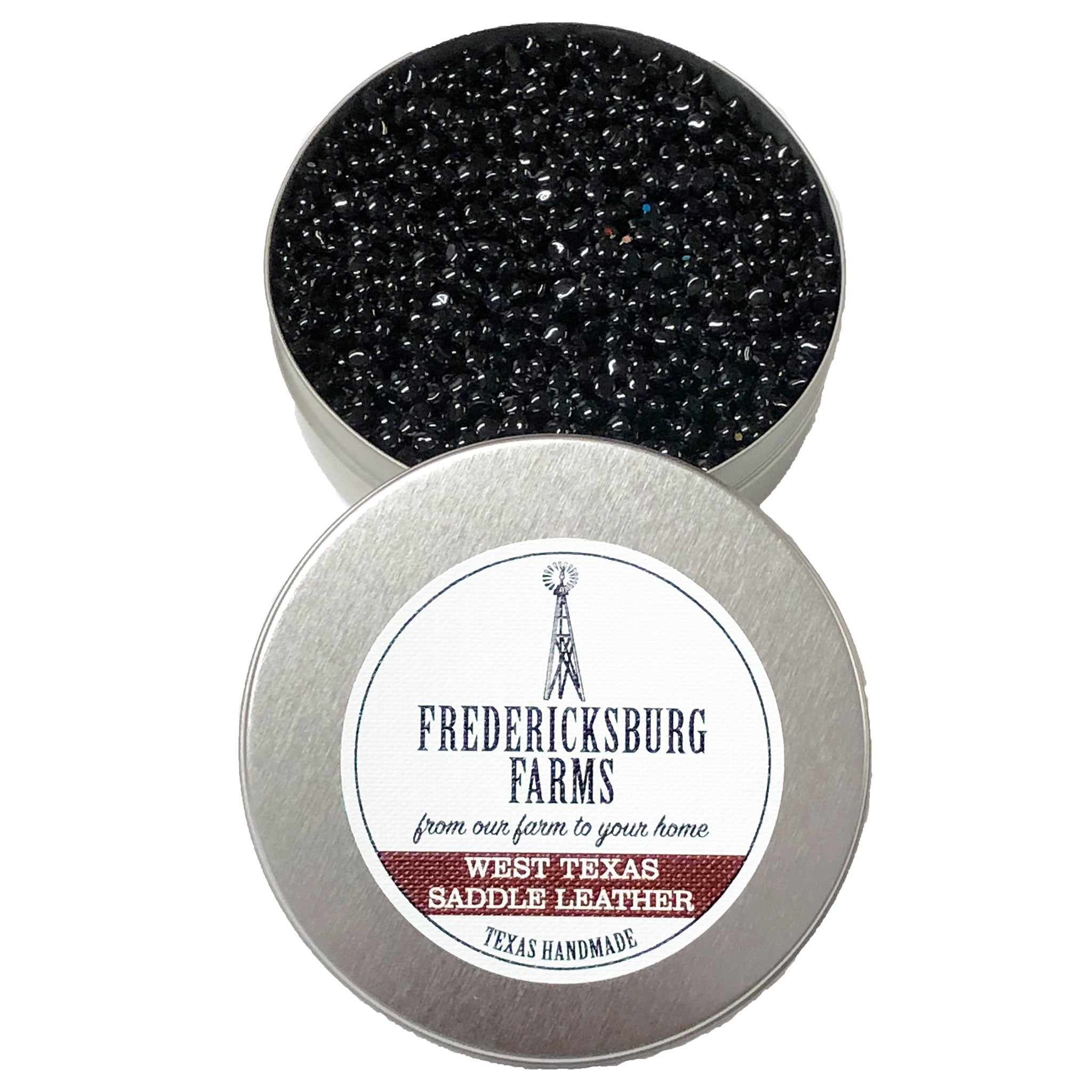 West Texas Saddle Leather Fragrance Tin - Fredericksburg Farms
