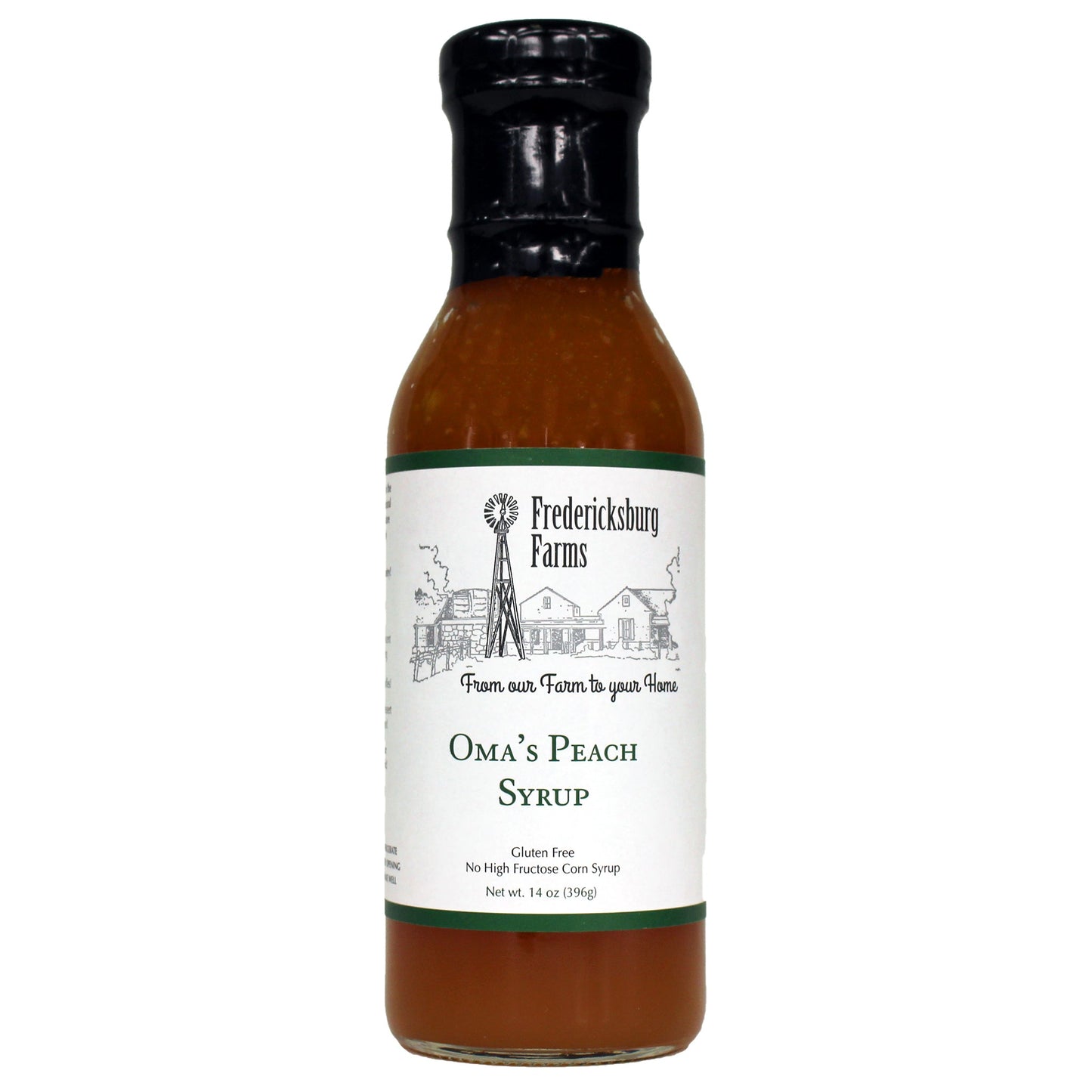 Oma's Peach Syrup - Fredericksburg Farms